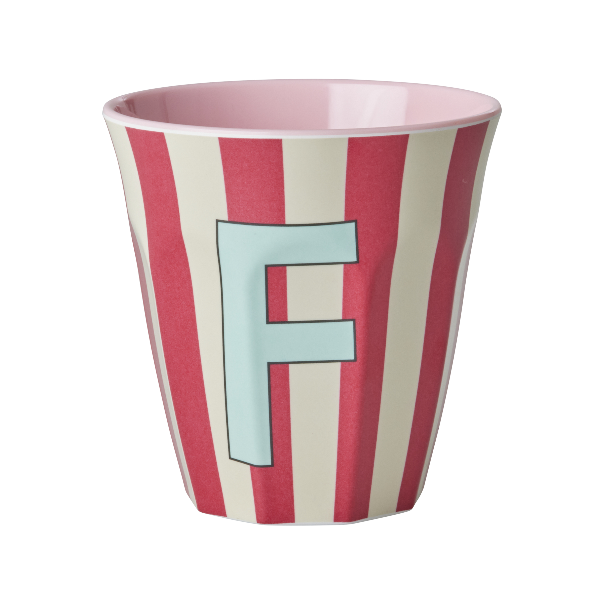 Melamine Alfabet kop, pink mix - 250 ml.